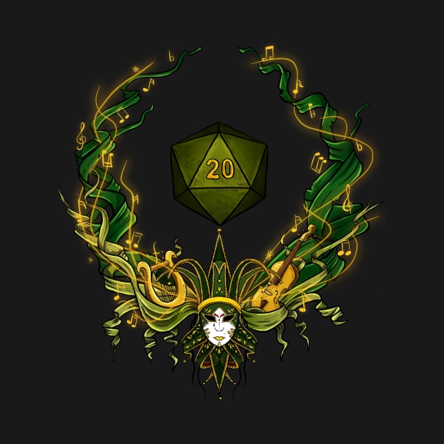 DnD bard symbol green by Avalon