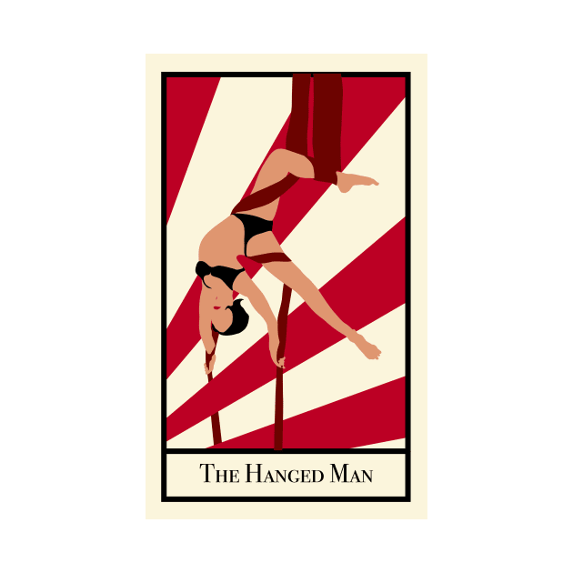 The Hanged Man - Circus Tarot Card by Jakmalone