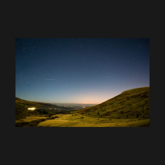 Brecon Beacons at night by dave2142