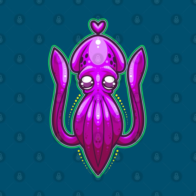 Squid Love by ArtisticDyslexia