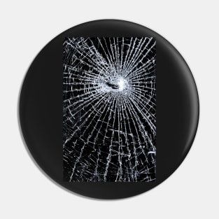 Broken Glass 2 iPhone Black Pin