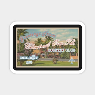 Chemtrails Postcard - Lana Del Rey (design 2) Magnet