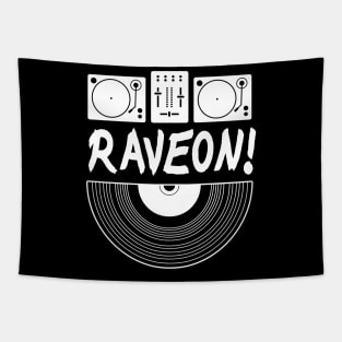 Vinyl DJ Rave Tapestry