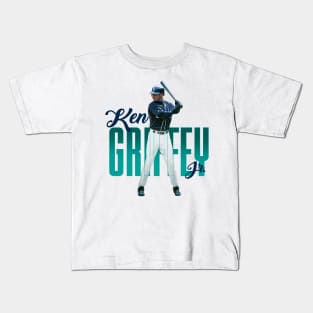 Ken Griffey Jr The Kid Baseball Vintage Signature Unisex T-Shirt - Teeruto