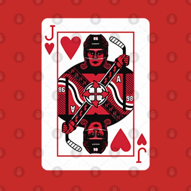 Jack Hughes Jack Of Hearts by stevenmsparks