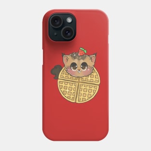 Waffle Cat Phone Case