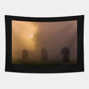 Avebury Stones Sunrise Tapestry