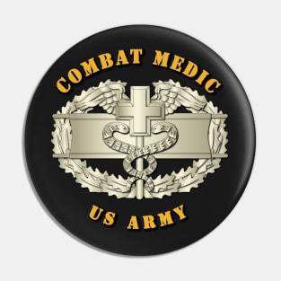 Combat Medic Badge Pin