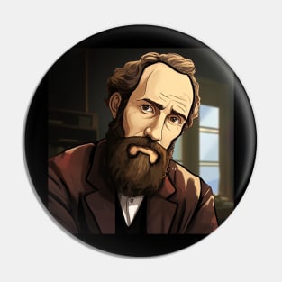 James Clerk Maxwell Pin