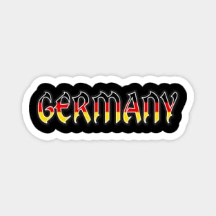 Germany Lettering Word Vintage German Magnet