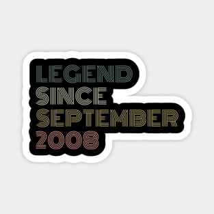 Legend since September 2008 Magnet