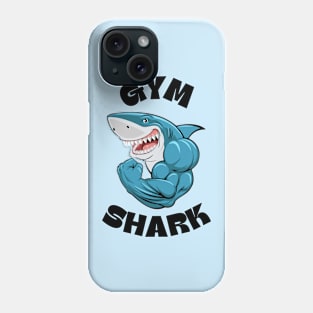 Shark Muscle Bodybuilding Weightlifting Phone Case