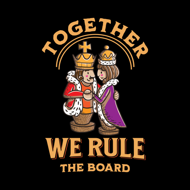 Royal Couple Chess Match: Unite to Conquer Strategy by teweshirt