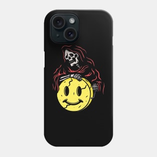 Emoticon Skull Horror Phone Case