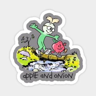 Apple & Onion Magnet