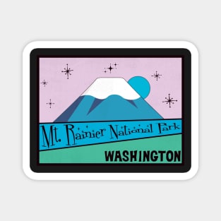 Mount Rainier National Park Washington Magnet