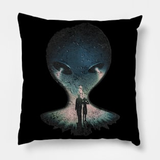 Roswell X Files Pillow