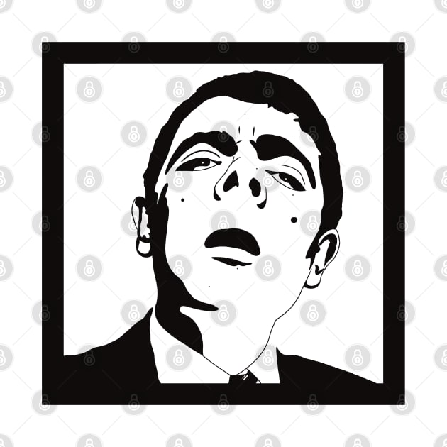 Mr. Bean/Rowan Atkinson art design by OFive