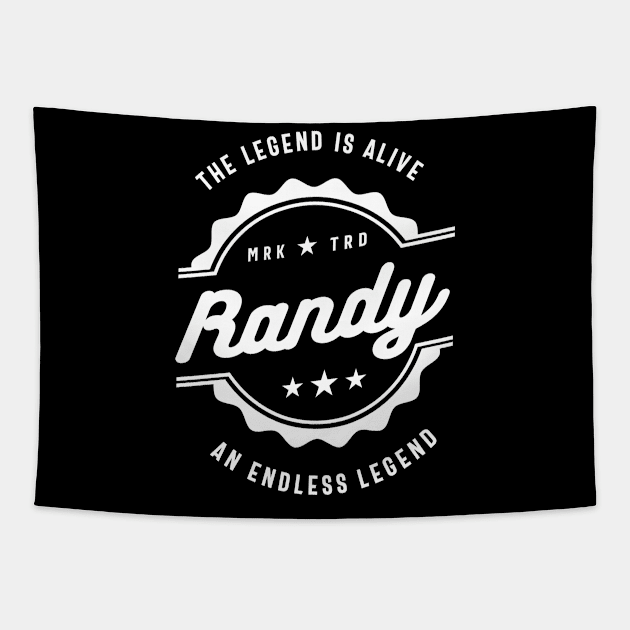 Randy Legend Tapestry by cidolopez