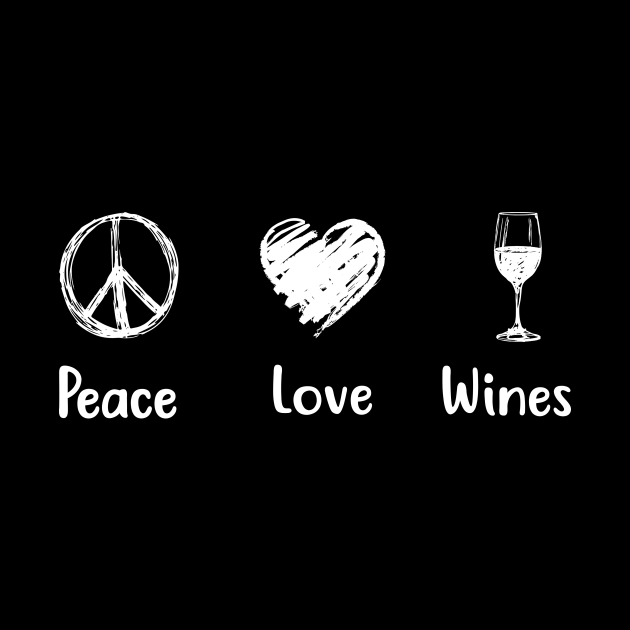 Download Peace Love Wines Peace Sign - Wines - Tapestry | TeePublic UK