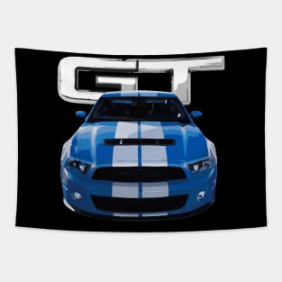 GT Mustang Grabber Blue s197 Tapestry