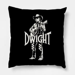 Dwight Yoakam Playing Guitar Pillow