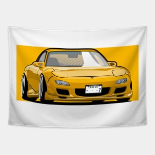 yellow brap Tapestry