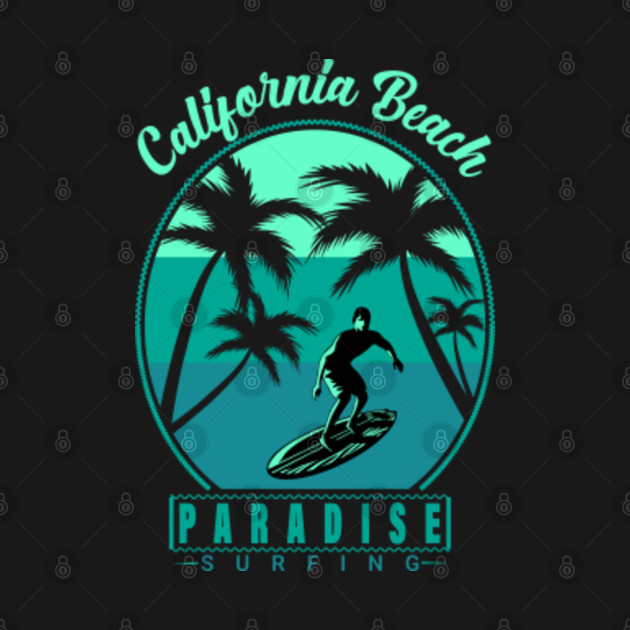 Disover surfing california - Surfing California - T-Shirt