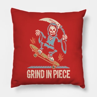 Grind In Piece Pillow