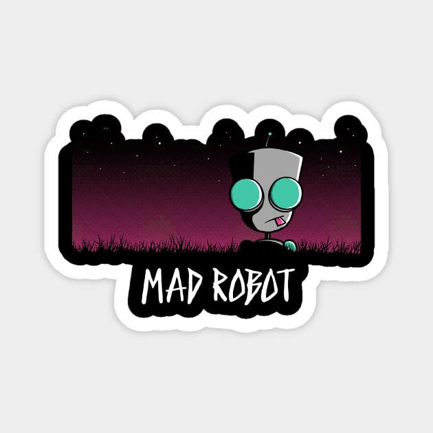 Mad Robot Magnet by adho1982