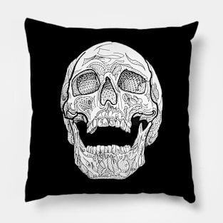 Laughing Skull Pillow