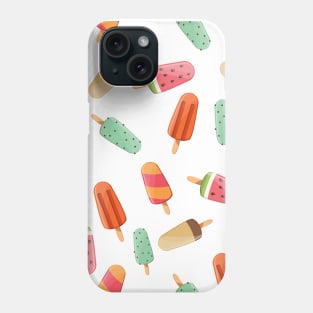 Colorful Ice Cream Pattern Design Phone Case