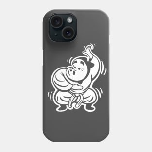 Hyottoko funny Dance. Japanese traditional art and culture Phone Case