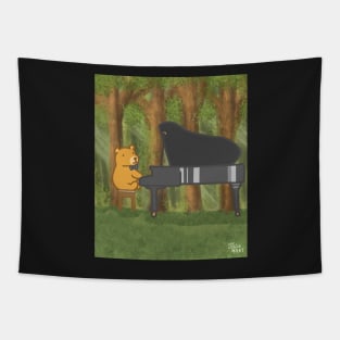 Maurice the Bear - Piano Concert Artist Tapestry