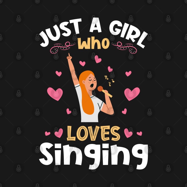 Just a Girl who Loves Singing Singer by aneisha