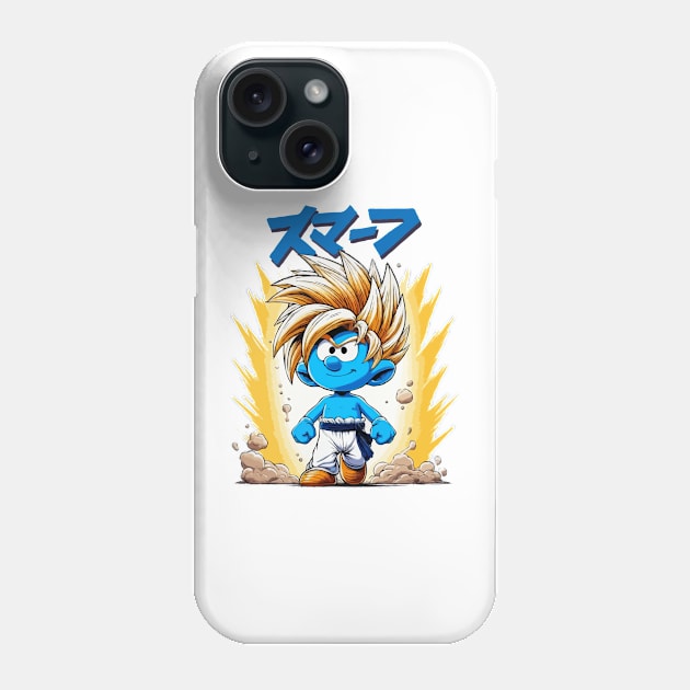 Smurf Super S II Phone Case by PGasbarroneArt