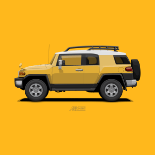 FJ Cruiser Yellow Sun Fusion T-Shirt