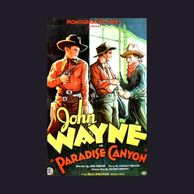 Vintage Western Movie Poster - Paradise Canyon by Starbase79