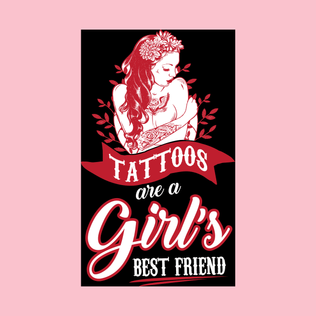 Tattoos are girls best friends  (black) by nektarinchen