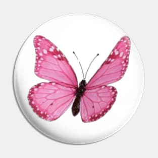 pink butterfly Pin