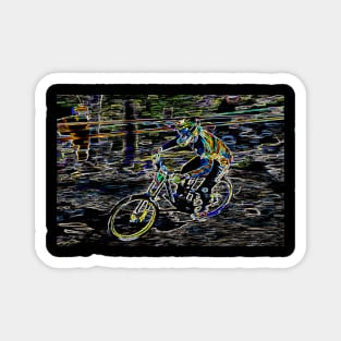 mtb downhill Magnet