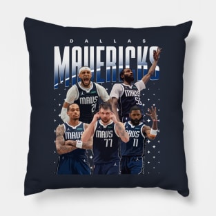 Dallas Mavericks Starting Five Pillow