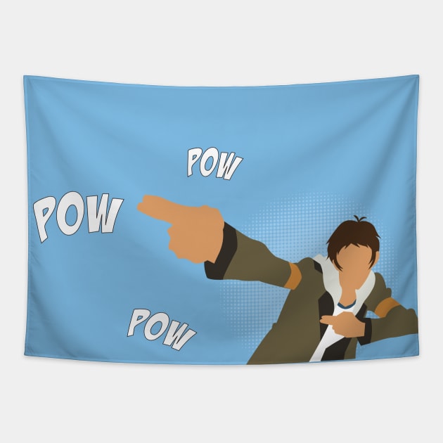 Lance "POW POW POW" Tapestry by ScarletRigmor