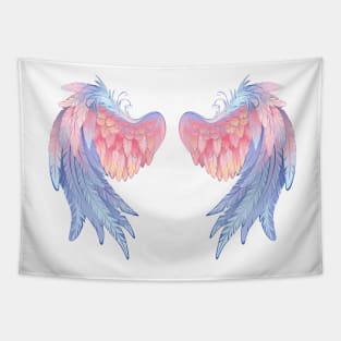 Delicate Angel Wings Tapestry