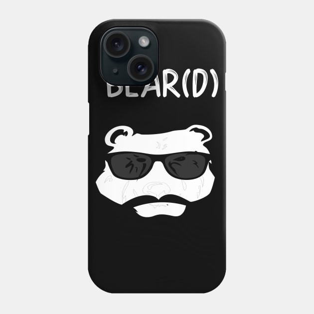 Beard Bear Beard Bear(d) Phone Case by StacysCellar