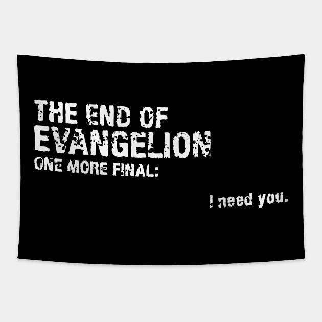 NEON GENESIS EVANGELION 2 Tapestry by MufaArtsDesigns