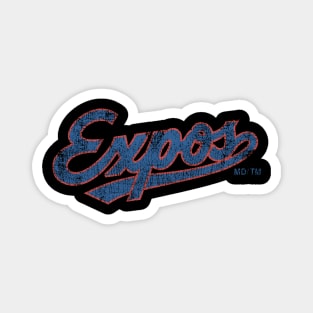 montreal expos Retro Magnet