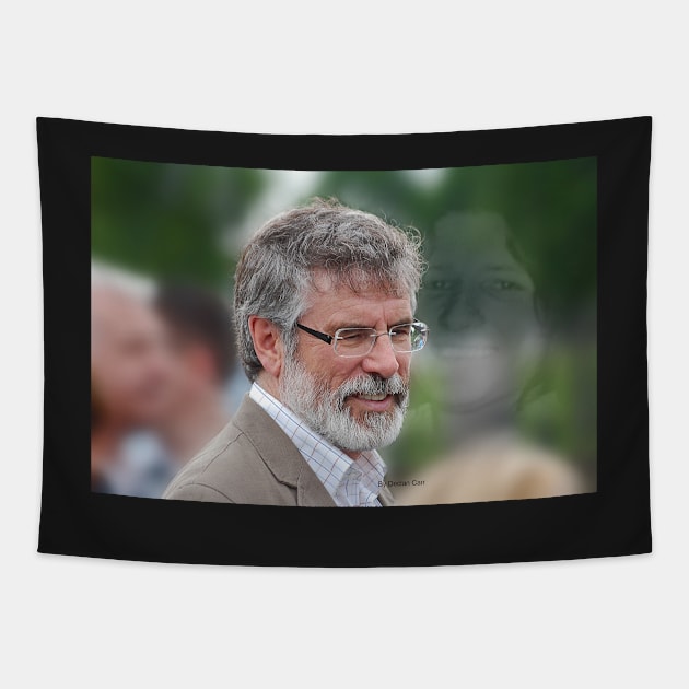 Gerry Adams Bobby Sands Tapestry by declancarr