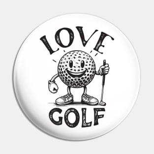 Love Golf Pin