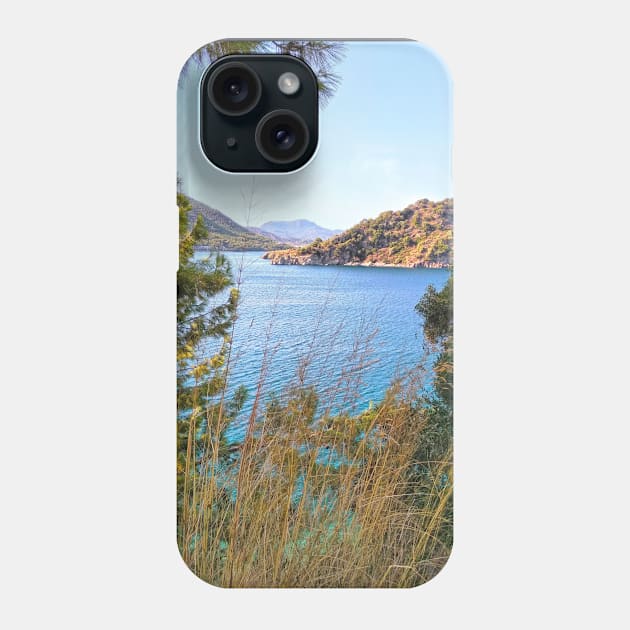 Mediterranean Coast Phone Case by AlexMir